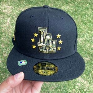 Los Angeles Dodgers New Era Fitted Hat 6 7/8